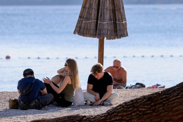 Zadar: Sunčanje i kupanje ugodno je i u listopadu