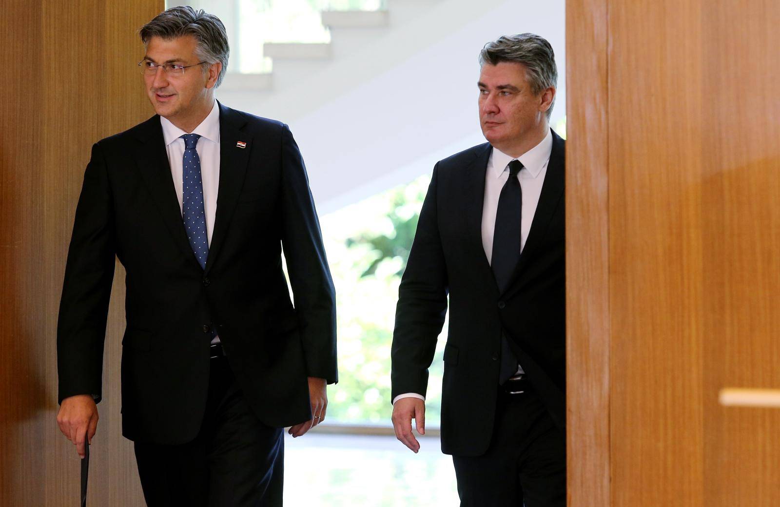 Plenković predstavio 16 novih ministarstava, Milanović pričao o mjerama protiv korona virusa