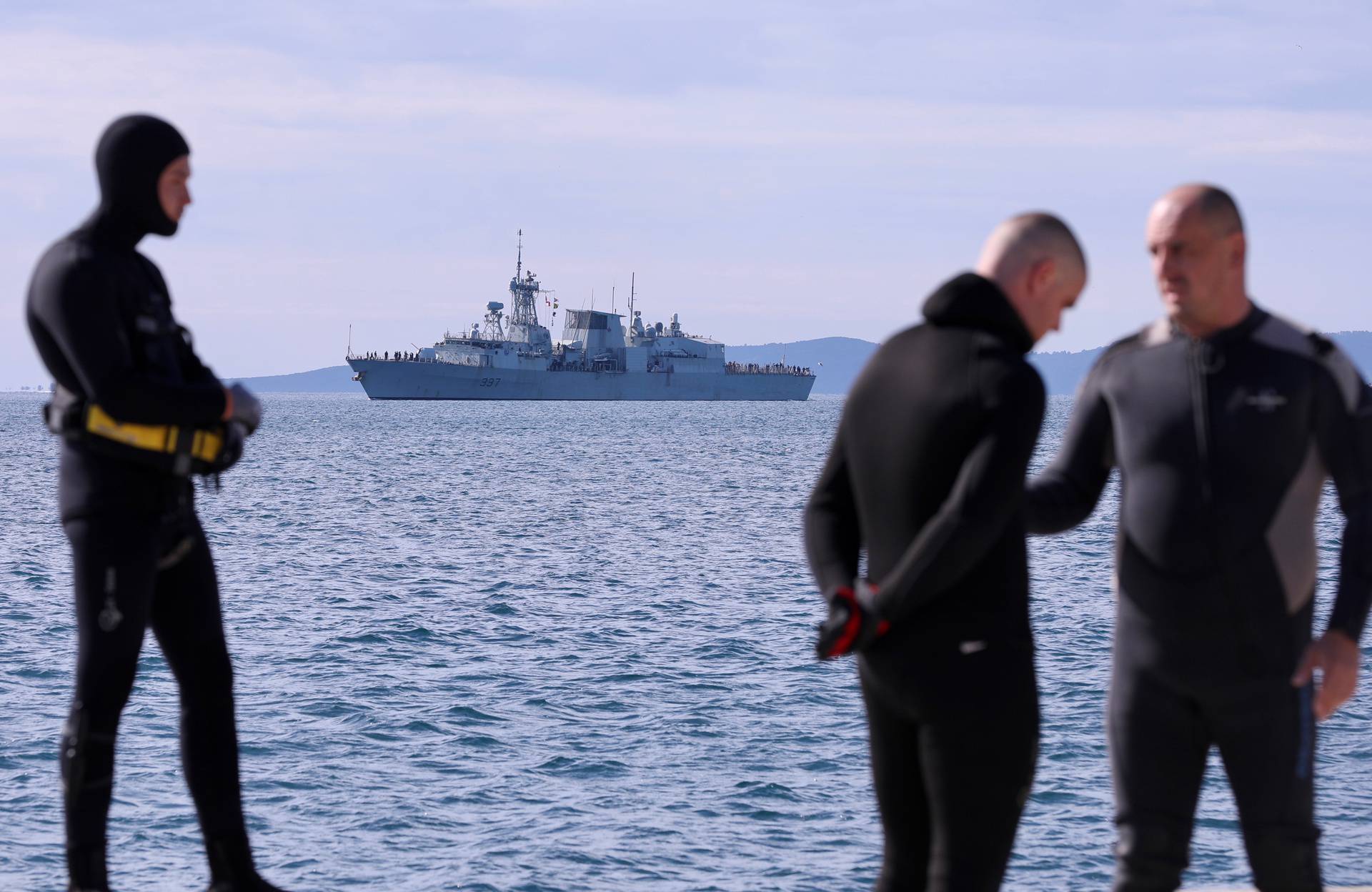 U Splitu brod Kanadske mornarice HMCS Fredericton