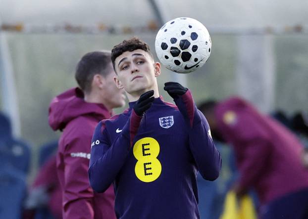 World Cup - UEFA Qualifiers - England Training