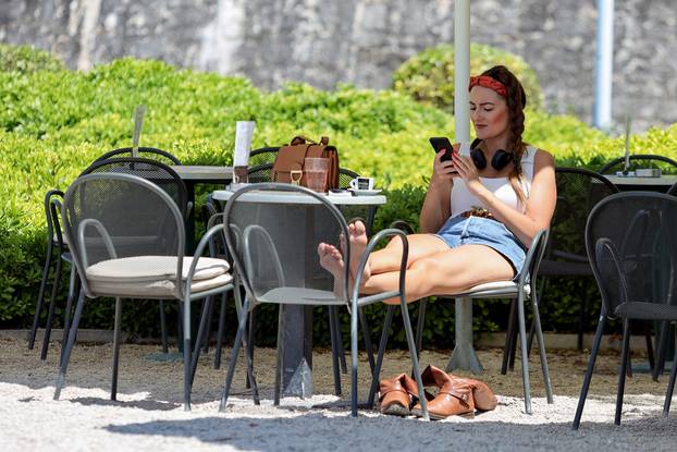 Svibanjski ponedjeljak u centru Zadra