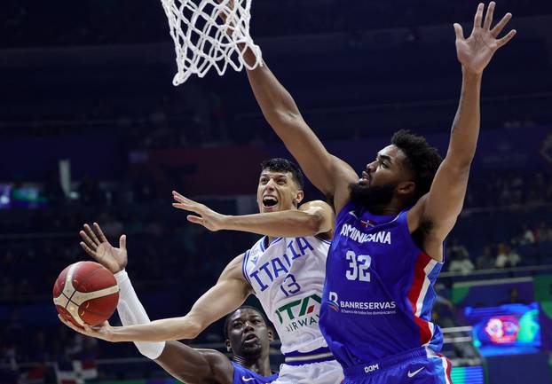 FIBA World Cup 2023 - First Round - Group A - Italy v Dominican Republic