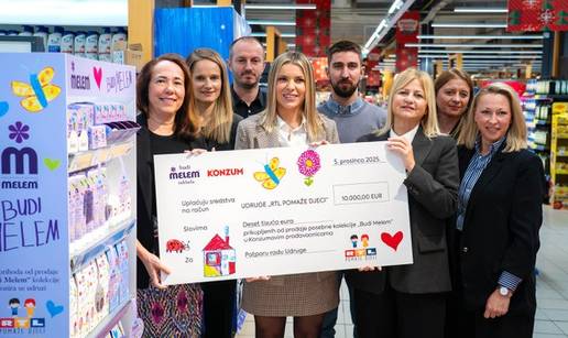 Zaklada “Budi Melem” donirala 10.000 eura humanitarnoj udruzi “RTL pomaže djeci”