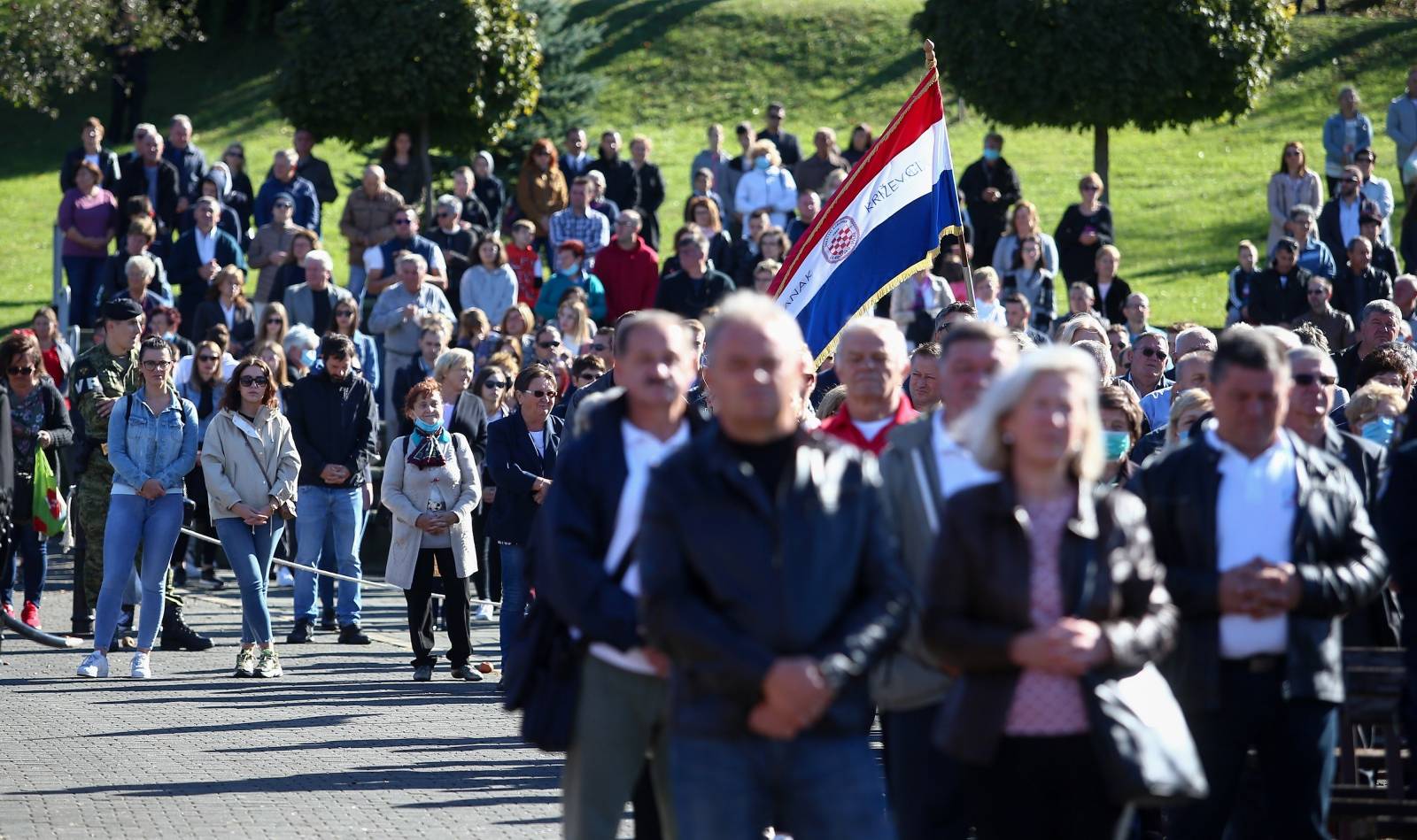 28. hodočašće Hrvatske vojske, policije i branitelja u Mariju Bistricu