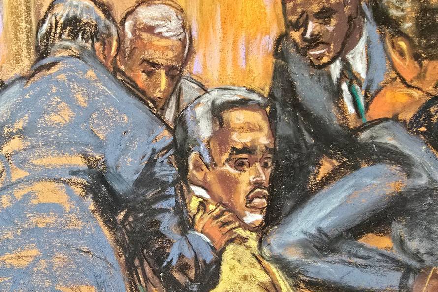Sean "Diddy" Combs attends trial in New York federal court