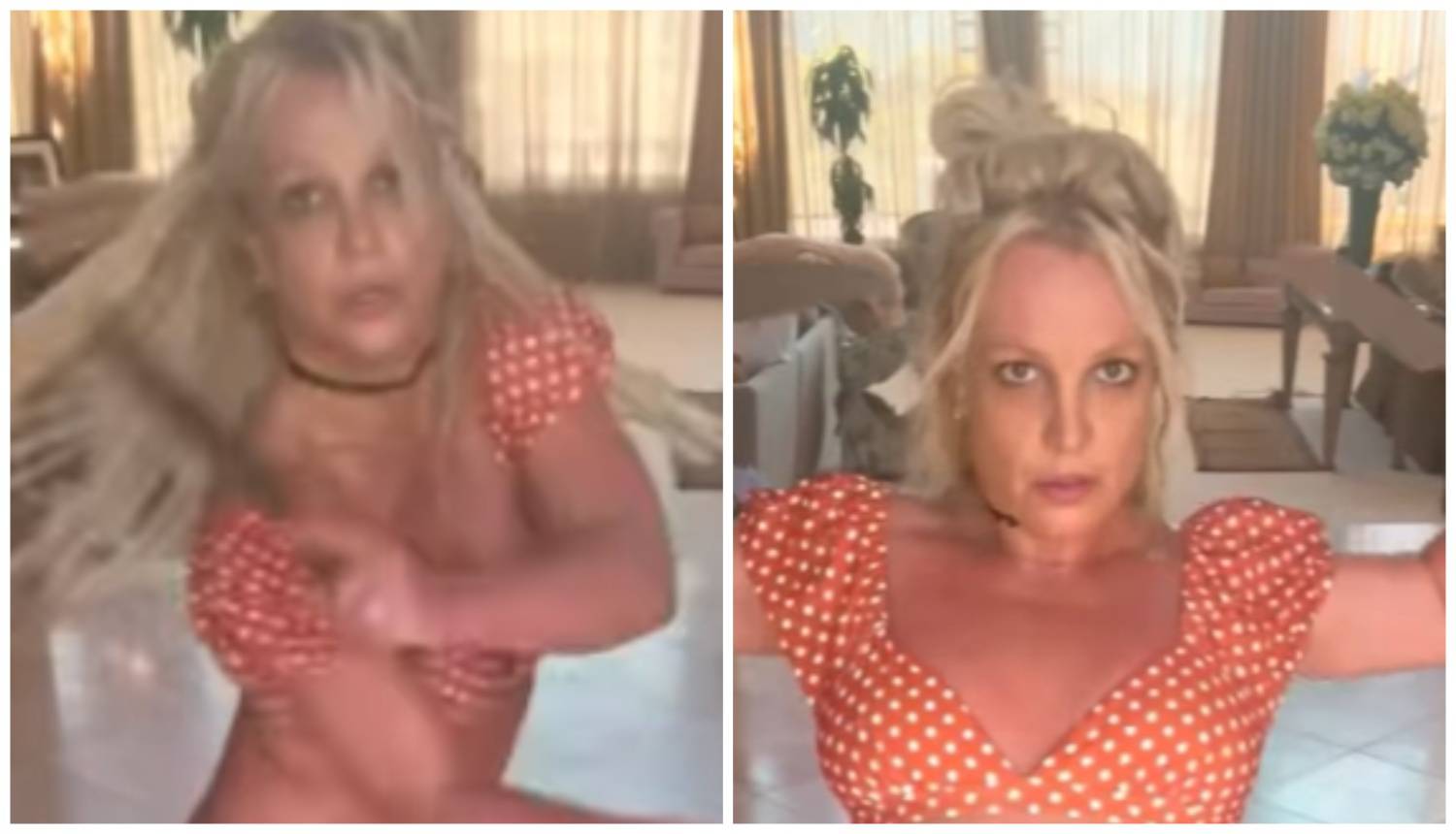 Britney zabrinula bližnje pa su joj pozvali policiju nakon plesa s noževima: 'Boje se za zdravlje'