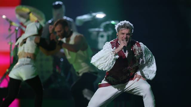 Malmo: Baby Lasagna na generalnoj probi uoči finalne večeri Eurosonga