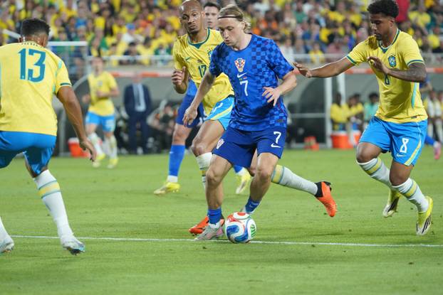 Orlando: Prijateljska utakmica između Hrvatske i Brazila