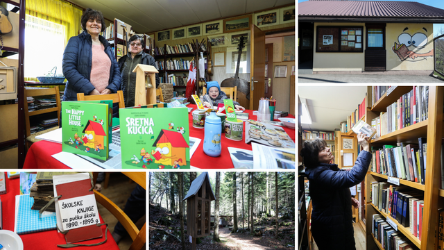 U Gorskom kotaru je najmanja knjižnica u Hrvatskoj: 'Imamo 28 stanovnika i 10 tisuća knjiga'