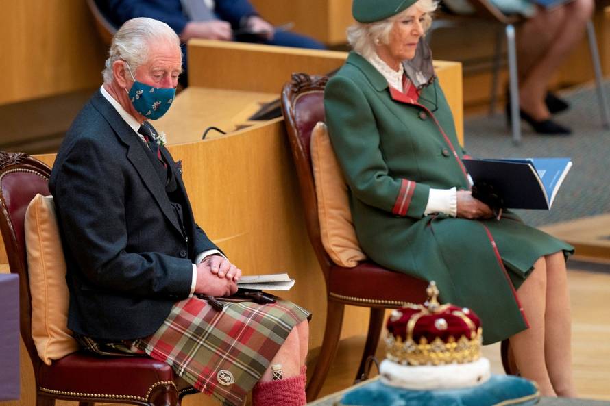 Britain's Queen Elizabeth opens sixth session of Scottish Parliament in Edinburgh