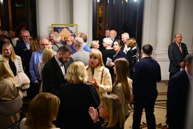Zagreb: Poznati na premijeri  "Kazimir’s Colours / Rossini Cards" u HNK