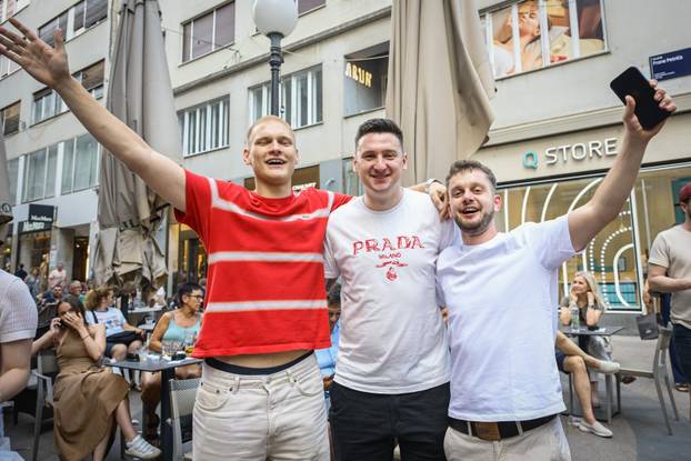 Zagreb: Atmosfera u centru grada uoči sutrašnjeg koncerta Marka Perkovića Thompsona