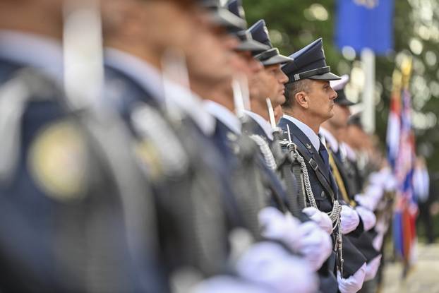 Zagreb: Svečani prijem povodom Dana policije u Predsjedničkim dvorima