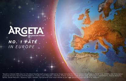 Argeta je pašteta broj jedan u regiji i Europi