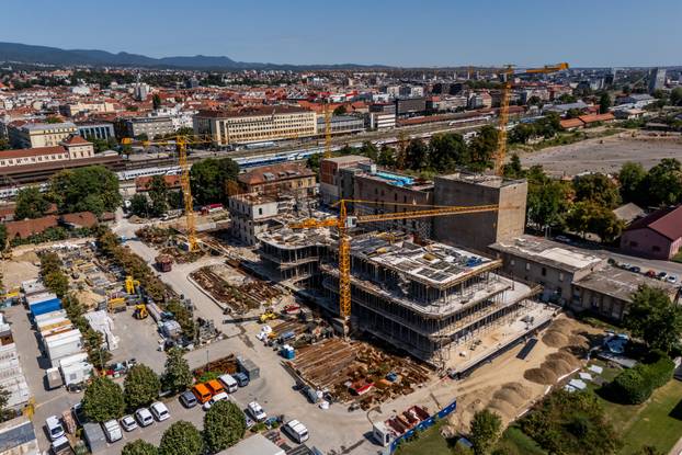 Na prostoru Paromlina radovi su u punom zamahu, Zagreb uskoro dobiva novi kulturni centar