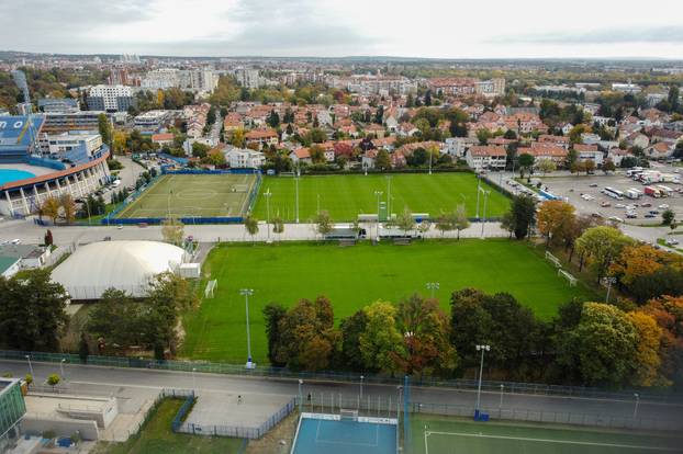Fotografije iz zraka stadiona Maksimir i SRC-a Svetice
