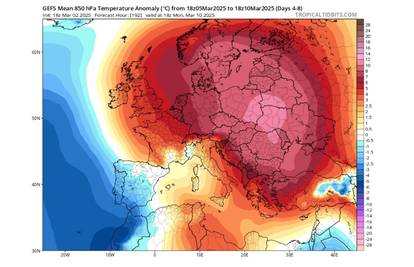 Objavili upozorenje! U Hrvatsku stiže temperaturna anomalija