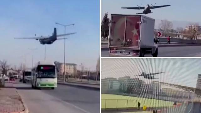 VIDEO Nevjerojatna snimka iz Turske: Vojni avion  hitno morao sletjeti, evo koliko nisko je letio