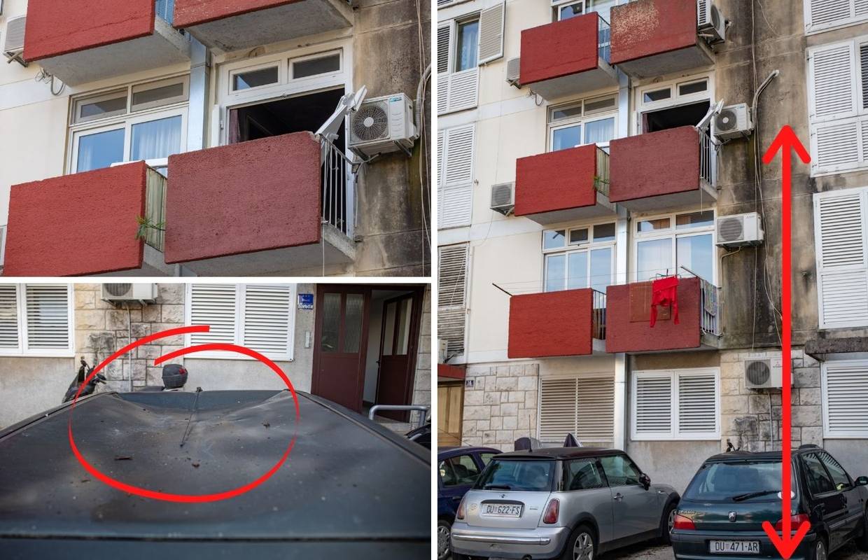 Detalji drame u Dubrovniku: U stanu eksplodirao plin, skočio kroz prozor i pao na krov auta