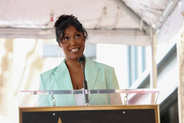 Actor Chadwick Boseman posthumously receives star on Hollywood Walk of Fame, in Los Angeles