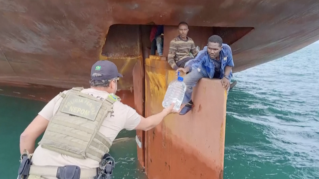 Migranti 14 dana proveli na kormilu broda: Htjeli u Europu, završili u Brazilu