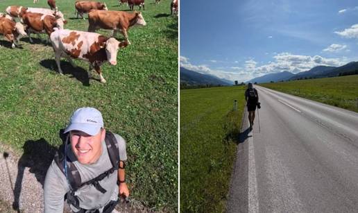 David (21) pje&scaron;a&ccaron;io 1162 kilometra iz Njema&ccaron;ke do Po&zcaron;ege: 'Mislili su da sam lud'