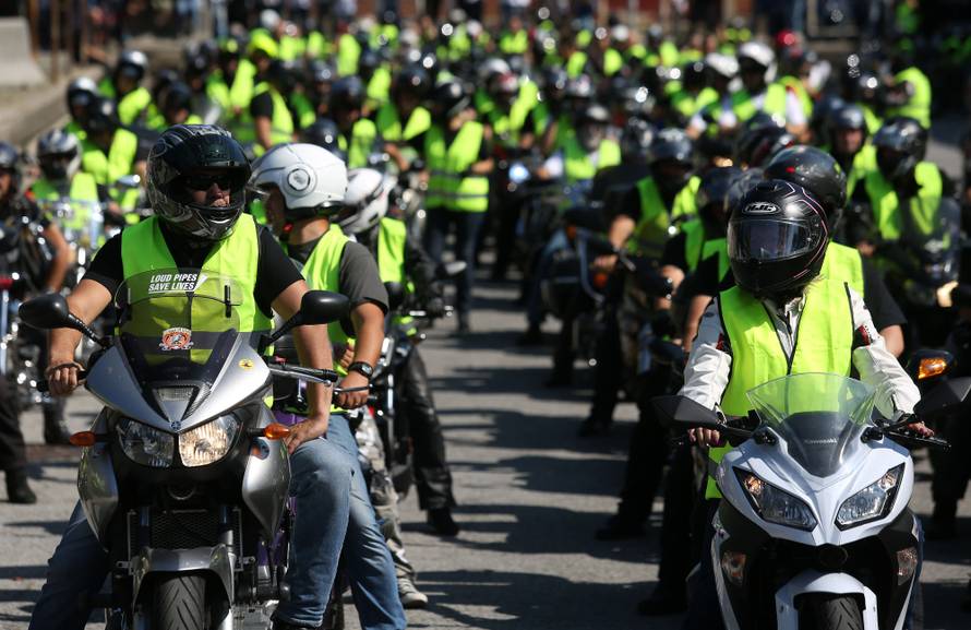 Stotine motociklista 'Bukom motora protiv tišine ALS-a!'