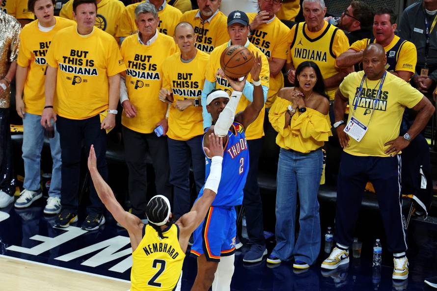 NBA: Finals-Oklahoma City Thunder at Indiana Pacers