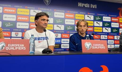 Dalić: Nije mi važna jubilarna 100. utakmica, Modrić: Nadam se da će mu ostati u sjećanju