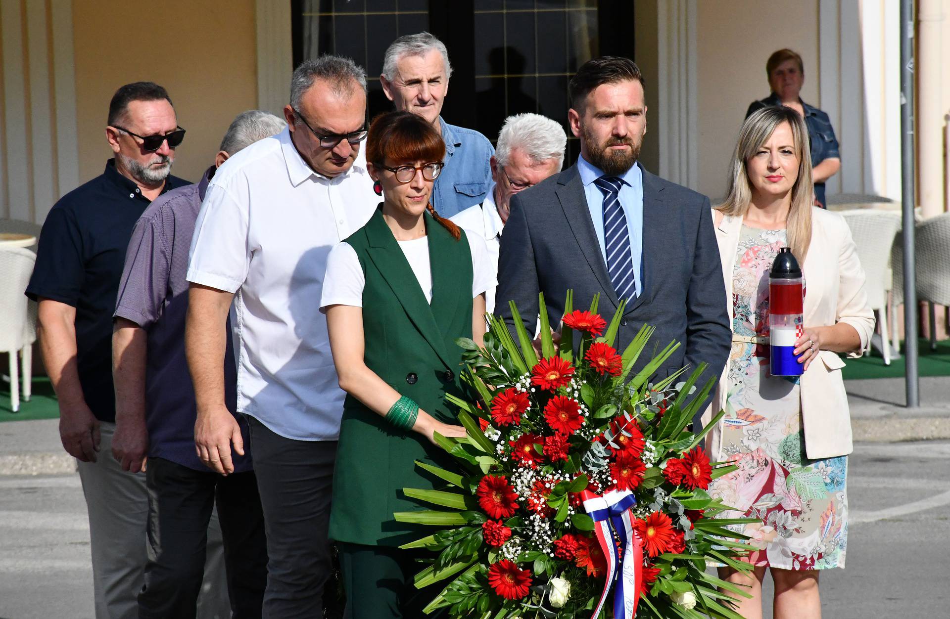 Požega: Svečanost polaganja vijenaca​ povodom Dana pobjede i domovinske zahvalnosti​