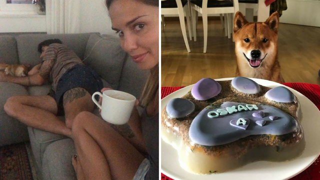 Vedran i Franka proslavili pseći rođendan: Oskar je imao i tortu
