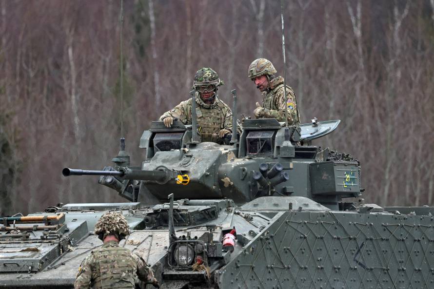 Britain's Prince William visits Estonia