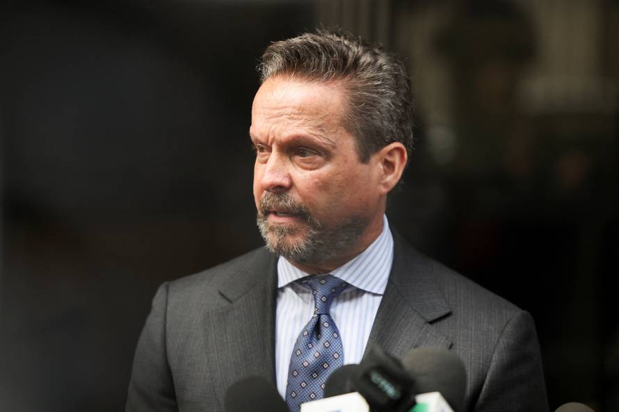 Defence attorney for Nick Reiner Alan Jackson arrives at court in Los Angeles