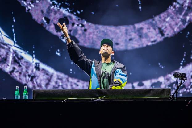 Split: Treća večer Ultra Europe Festivala, Nastup DJ-a Afrojack