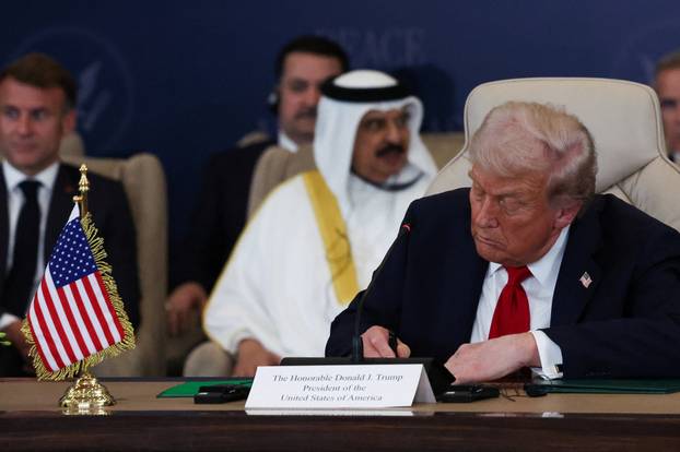 World leaders' summit on ending the Gaza war, in Sharm el-Sheikh