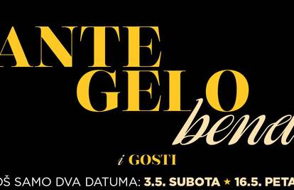 Ante Gelo i bend - Još samo 3. i 16. svibnja u Kaptol Boutique Cinema!