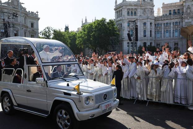 Pope Leo XIV visits Spain