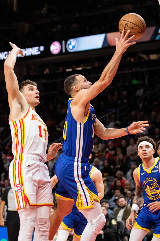 NBA: Golden State Warriors at Atlanta Hawks