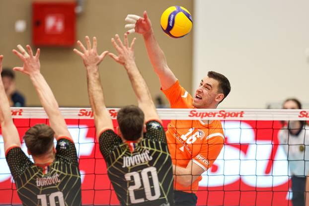 Sisak: Finale kupa za odbojkaše, MOK Mursa Osijek -  HAOK Mladost