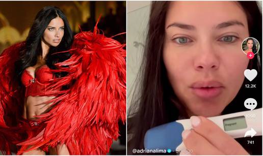 Adriana Lima videozapisom na TikToku otkrila da je trudna