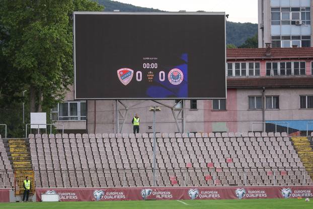Zenica: Superkup BiH Borac - Zrinjski