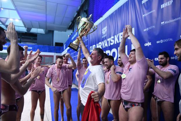 Zagreb: VK Jug osvojio Kup Hrvatske u vaterpolu