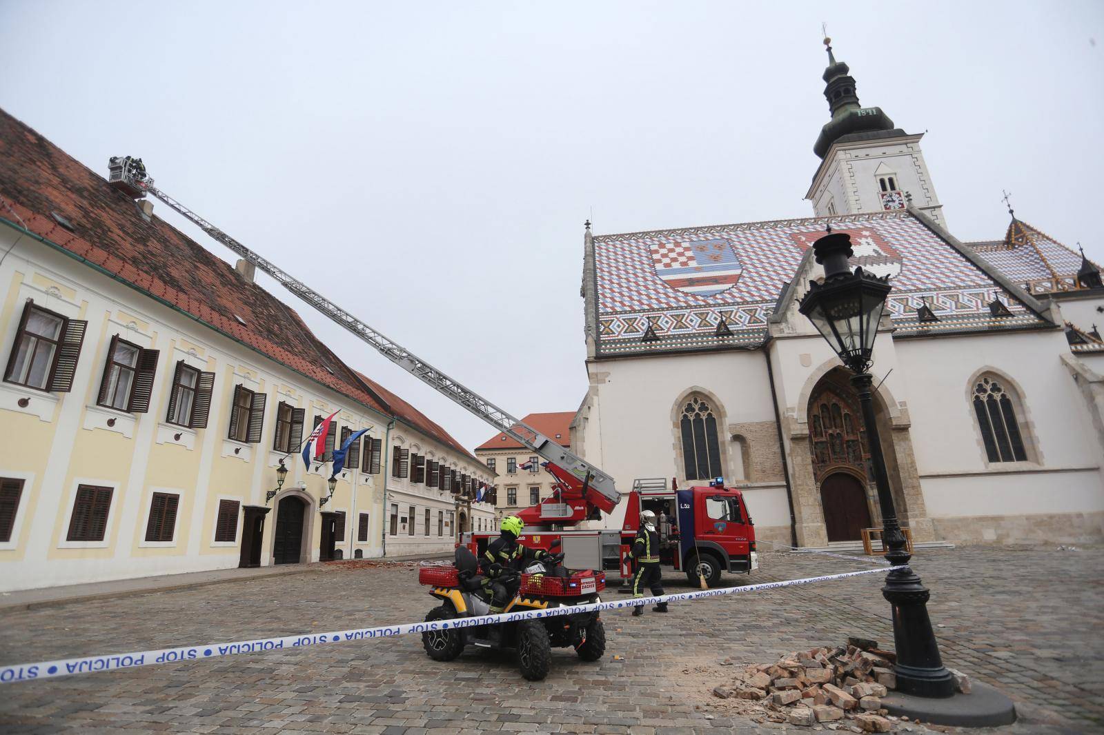 Zagreb je podrhtavao i u noći, Slovenija nam poslala pomoć