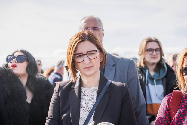 Split: Skup solidarnosti za studente u Srbiji