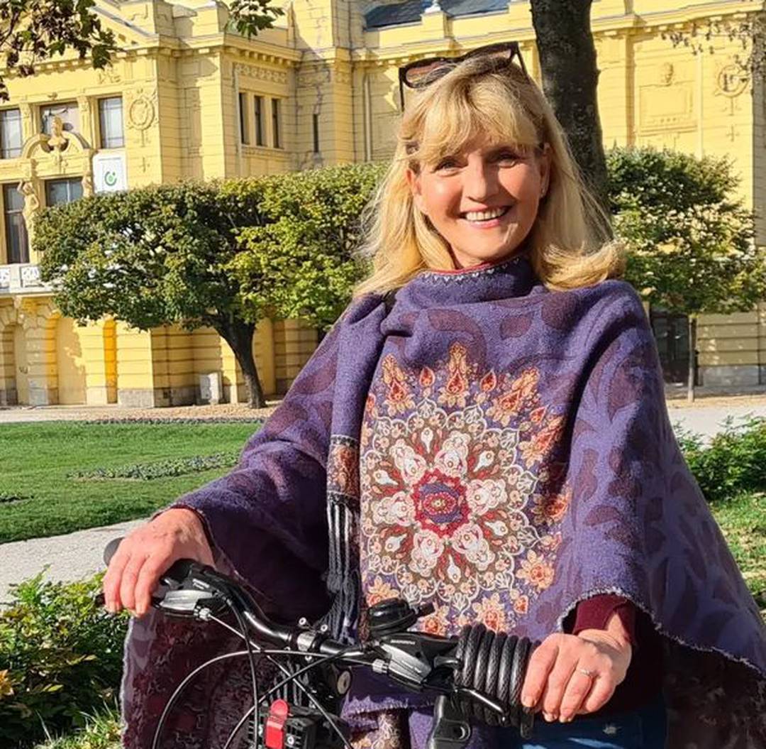 Sanja Doležal provozala se na biciklu Zagrebom: 'Moj omiljeni prijevoz po gradu, danju i noću'