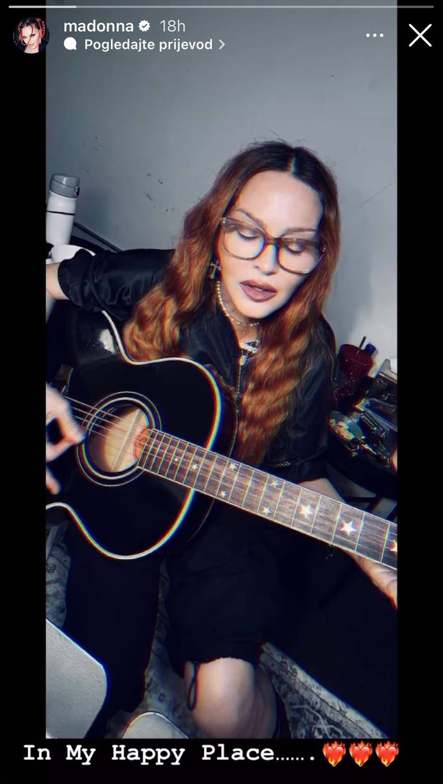 Madonna podijelila fotografije iz studija: 'Moje sretno mjesto'