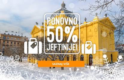 Blagdanski popust - ponovno 50% jeftinija putovanja! 