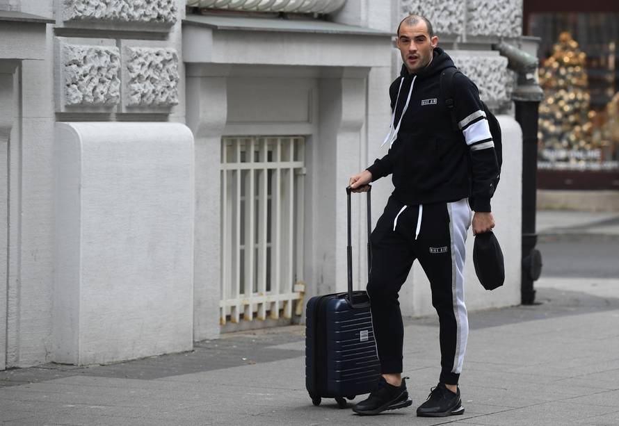 Zagreb: Okupljanje hrvatske nogometne reprezentacije uoči utakmice sa Slovačkom