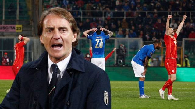Mancini ostaje izbornik Italije unatoč debaklu: Bili smo prvaci Europe, i dalje moramo biti jaki