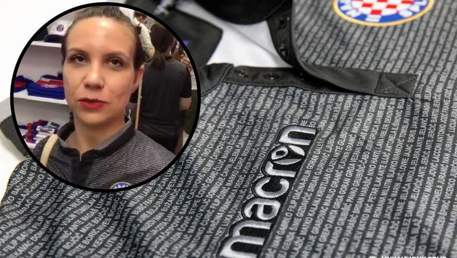 Navijačica Alma Šarić iz Italije donijela novi treći dres Hajduka